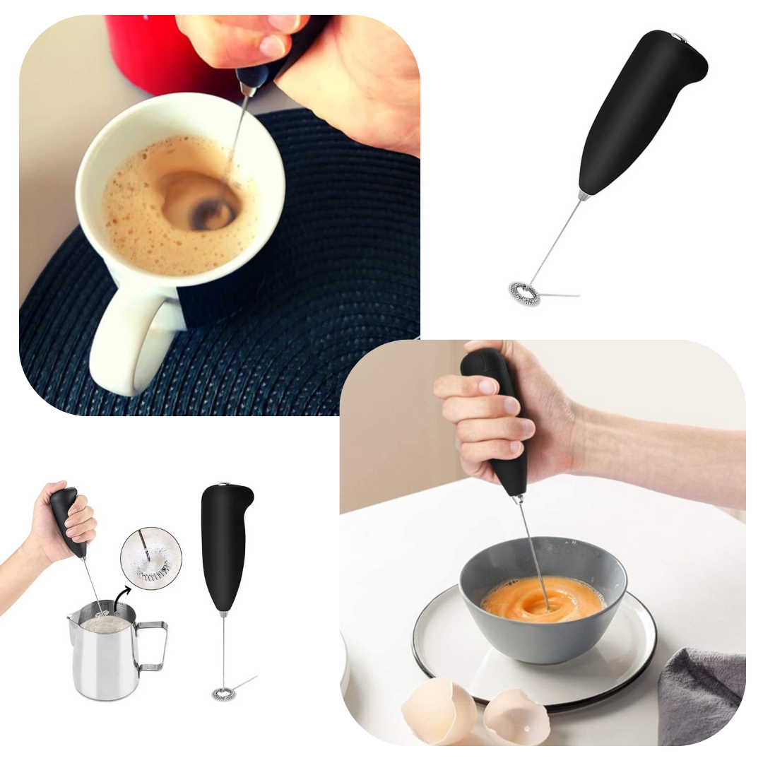 (Simples) Mini Mixer Misturador Elétrico Portátil Bivolt