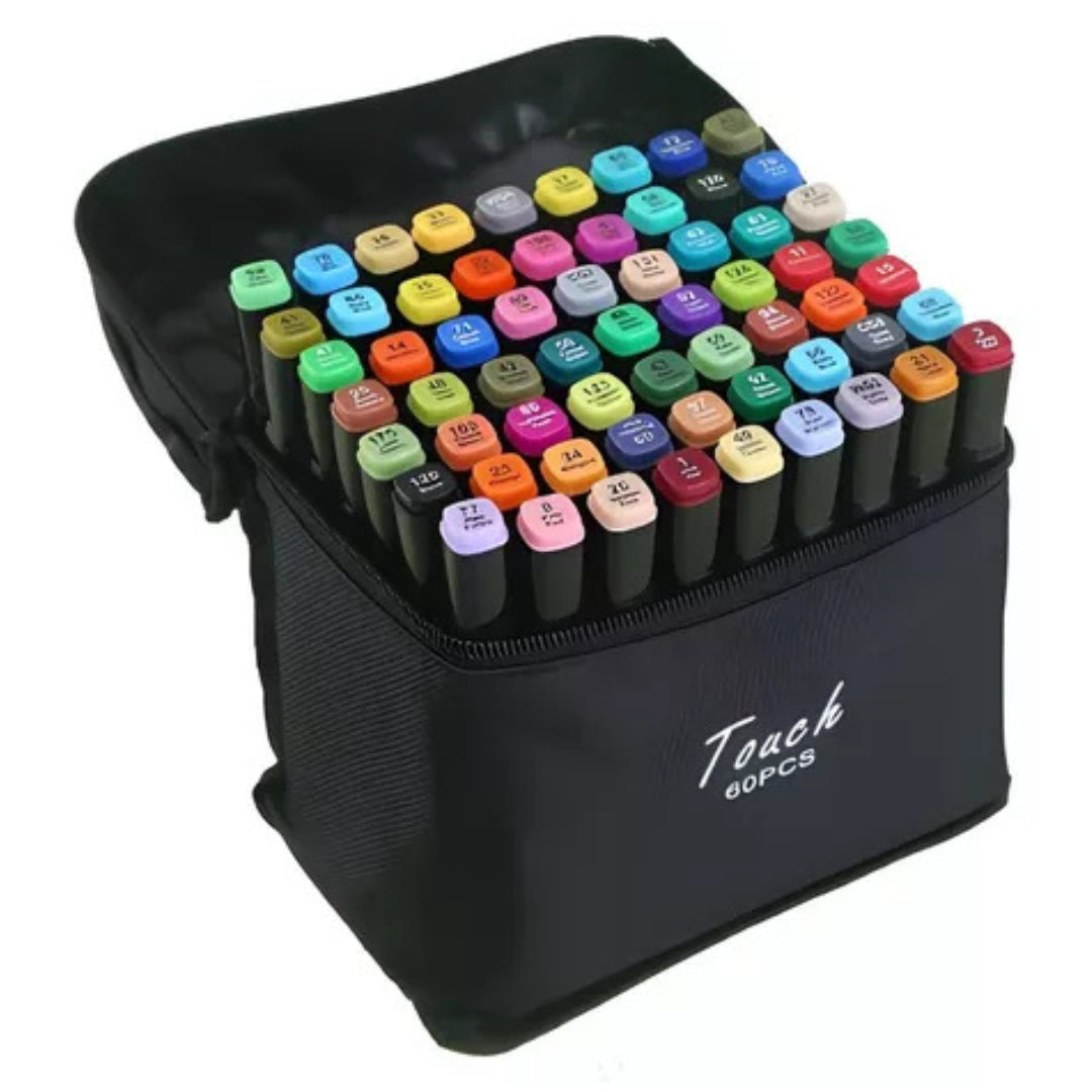 Kit Livro Colorir URSO BOB (Rosa) + 60 Canetas