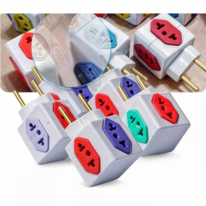 Adaptador de Tomada em Cubo 2 Pinos 10A 20A