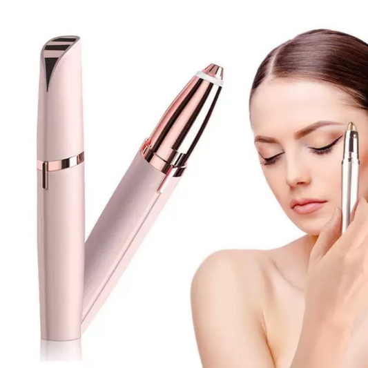 Caneta Depiladora Sobrancelha Elétrico Recarregável USB Bivolt  - (Cores Sortidas)