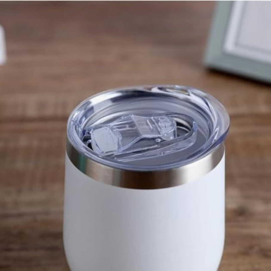 Normal - COPO CUIA Térmico Inox com Tampa Antivazamento (360 ml) - Branco