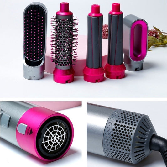 Escova Secador de Cabelo 5 em 1 Multifuncional 110v