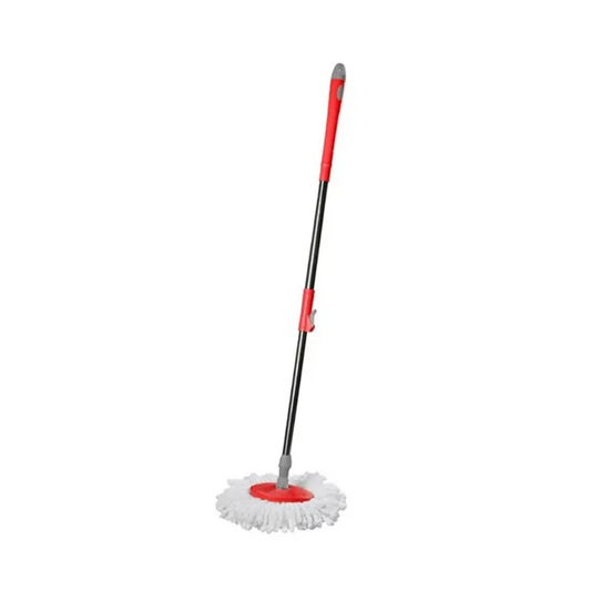 9 LITROS MOP GIRATÓRIO Inox Limpeza 360° Cesto Kaza Clean 9 Litros