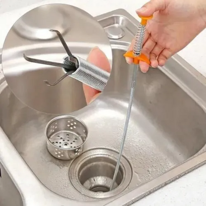 Coletor De Pia Flexível Reacher Com Esgoto De 4 Garras Inox K-974