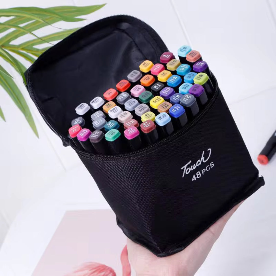 Kit Livro Colorir URSO BOB (Roxo) + 48 Canetas 