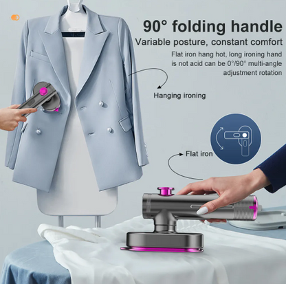 Mini Ferro de Passar Roupa Profissional Bivolt ROP-5651 - (Cores Sortidas)