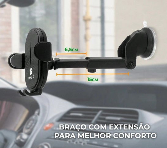 SUPORTE CELULAR AUTOMOTIVO - Universal Ajustável - ON7402