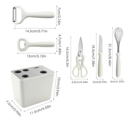 Conjunto de Utensílios de Silicone para Cozinha BM-F1072