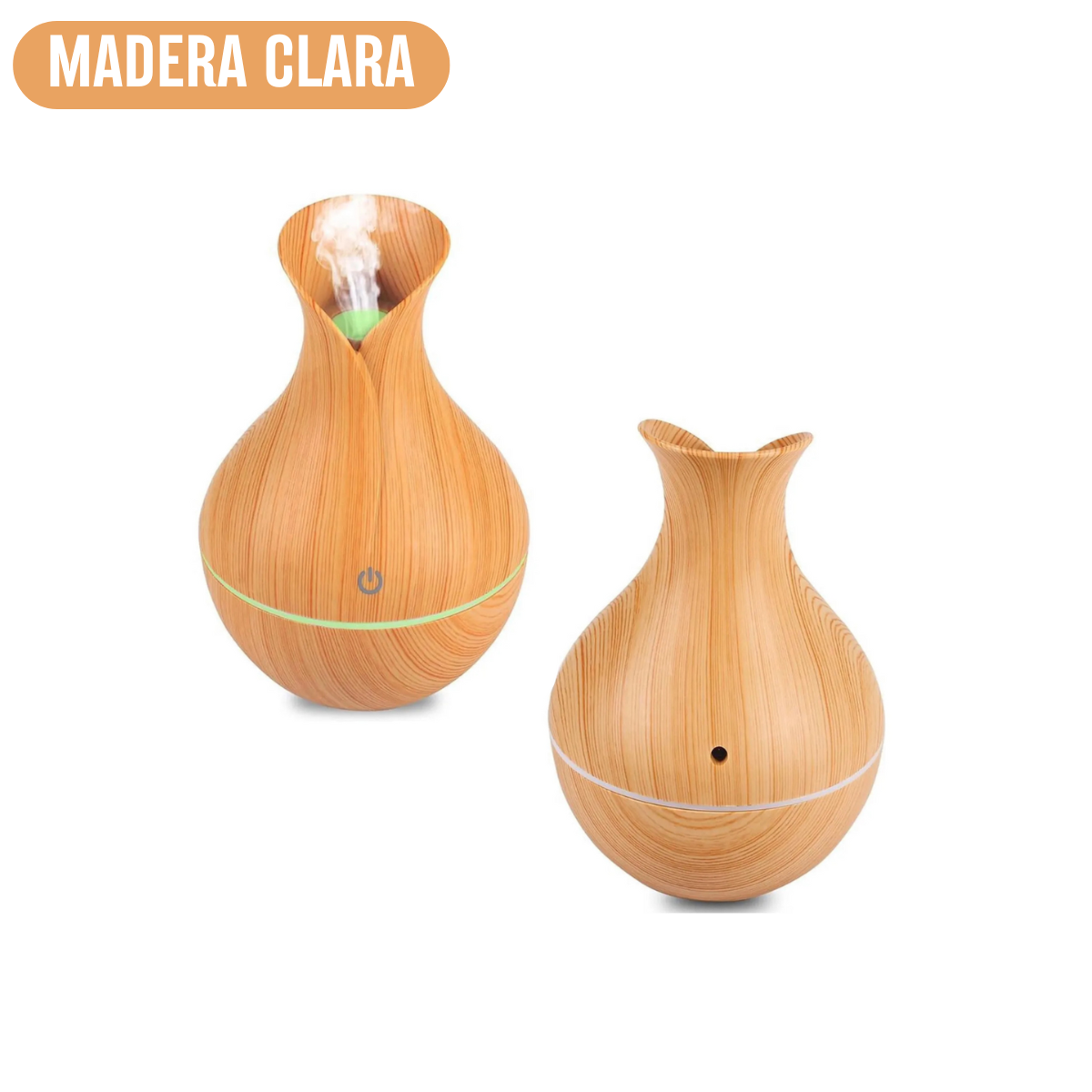 Umidificador de Ar com Difusor de Aromas e Iluminação LED Bivolt - (Cores Sortidas)  BM-061-1