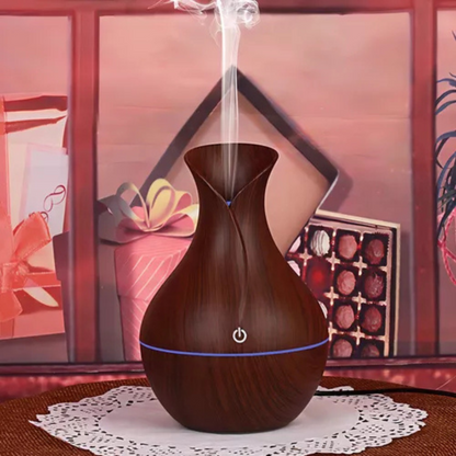 Umidificador de Ar com Difusor de Aromas e Iluminação LED Bivolt - (Cores Sortidas)  BM-061-1