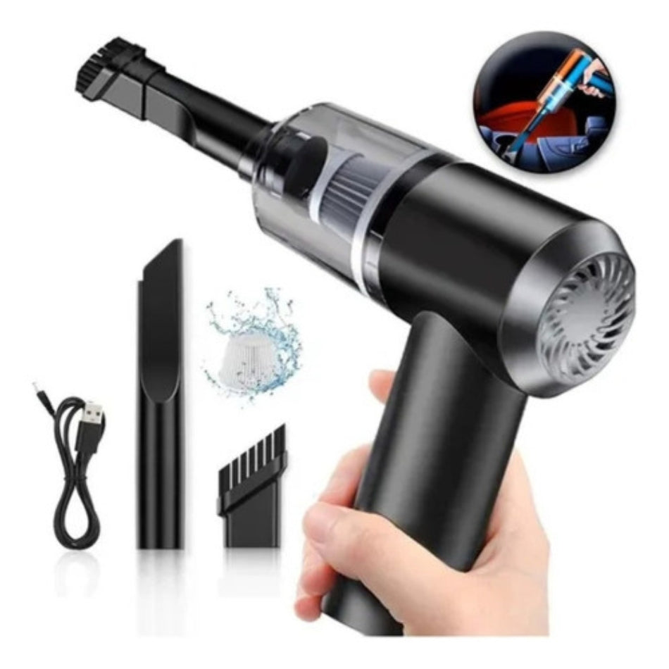Mini Aspirador Automotivo Portátil Potente Recarregável Premium Bivolt B-88-2