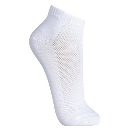 3 PARES MEIAS SOQUETES - Conjunto de 6 Meias Curtas de Algodão - (Cores Sortidas)