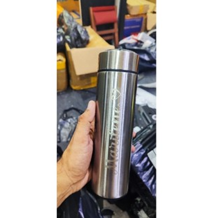 Normal - Garrafa Térmica com LED e Termômetro (500ml) - Prata